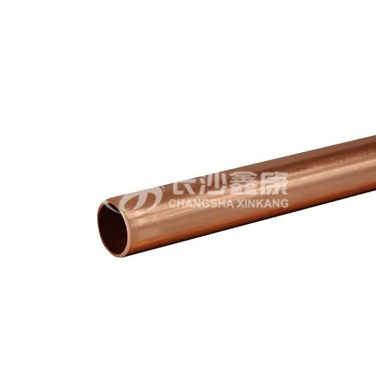 New Arrivals Copper Tube 15mm Larger Diameter Straight 99.99% Pure Copper Tube Pipe for Domestic