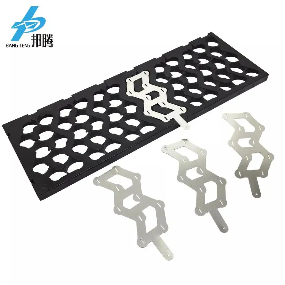 вкладки из чистого никеля точное тиснение лист