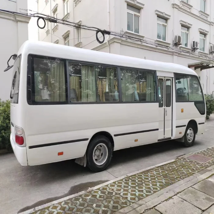 Second-hand Toyota Coaster  Used Bus Coach