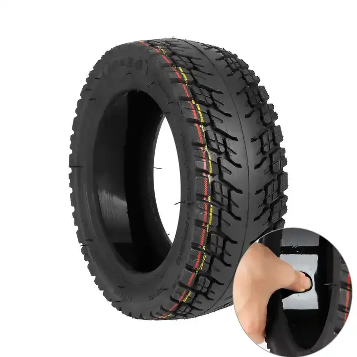 255*80 Mm Vacuum Tire With Self -Repairing Liquid For Grace 10 Zero 10x Rubber Tubeless Tyre Electric Scooter Spare Parts