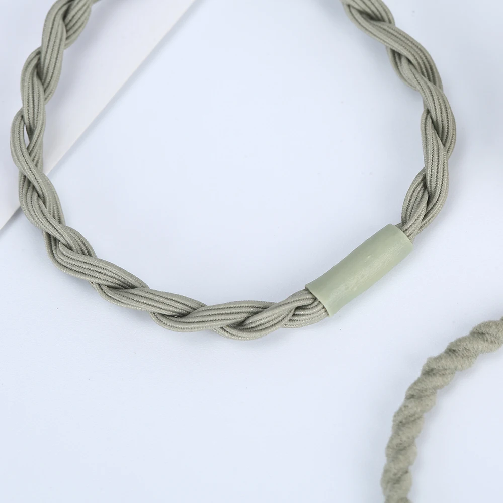 2022  Korean Hair Accessories Hair Rubber Bands Ropes elastic hair band Bracelet Ponytail Holder for Women and Girls