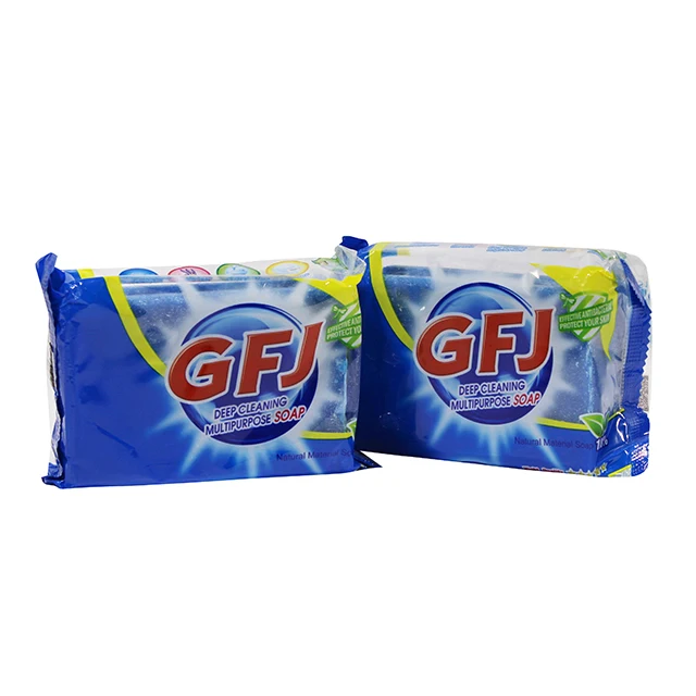 China Commercial Cheap Soap Bar High Quality Custom 0wn Brand Strong Cleaning Daily Used Blue Laundry Soap