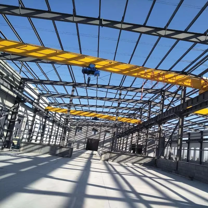 Factory direct sale electric single girder bridge crane 8 tons 10 tons LDA type single girder crane
