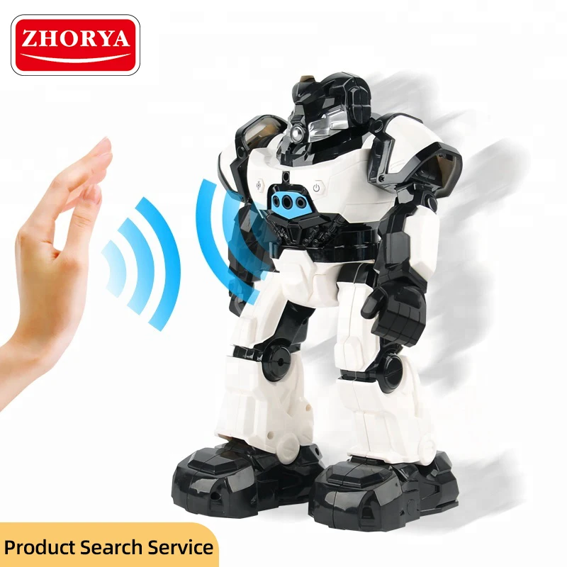 Following Gesture Watch Control Walking Robot Humanoid For Children