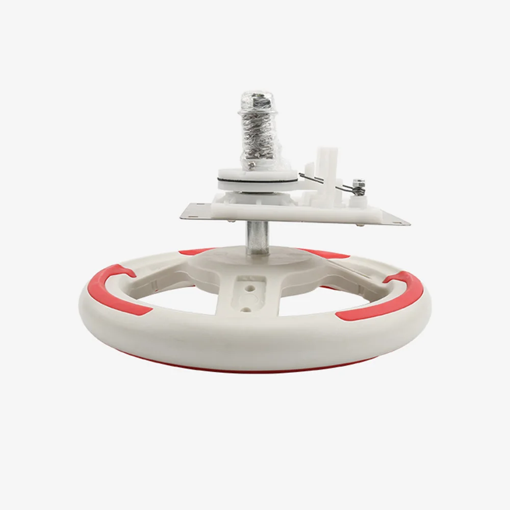 Racing car steering wheel shaking car game machine handle with microswitch