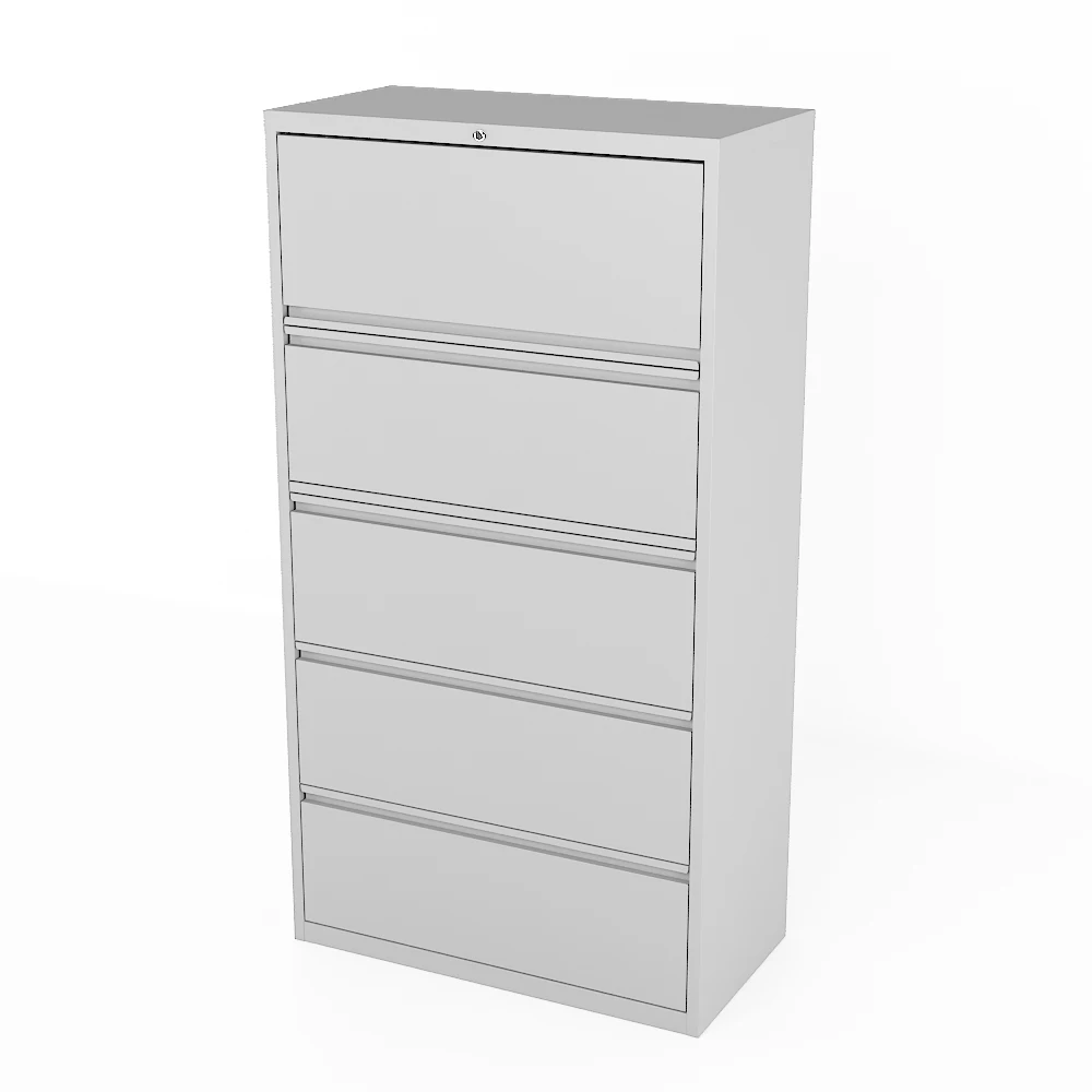 5 drawer office lateral filing cabinet office commercial furniture