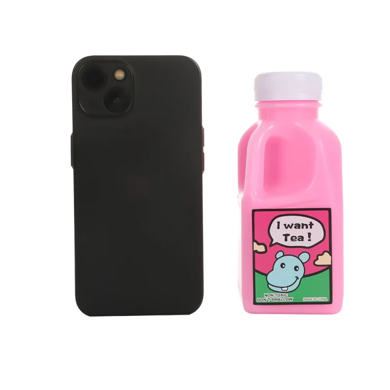 Creative Big Milk Bottle crystal slime Color Clay Hug Bottle Slime Stress Relief Toys Stretch Crystal Clay Non toxic Cloud Slime