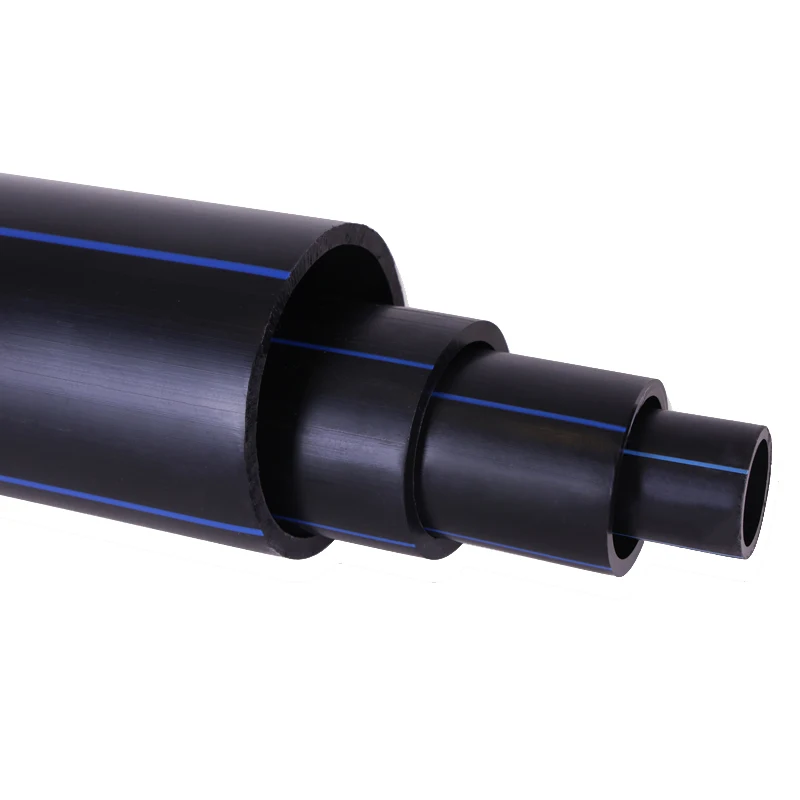 Wholesale Cheap Plastic Black Tube Water Drainage Pipe HDPE Drain Pipe
