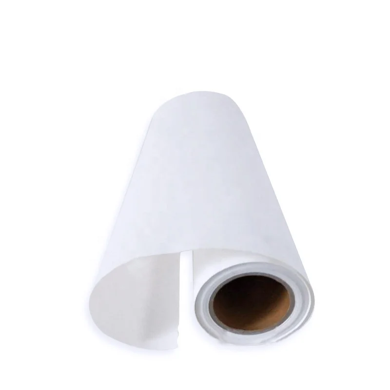 Factory Wholesale 100gsm sticky roll dye sublimation paper heat transfer paper for elastic clothing sportswear