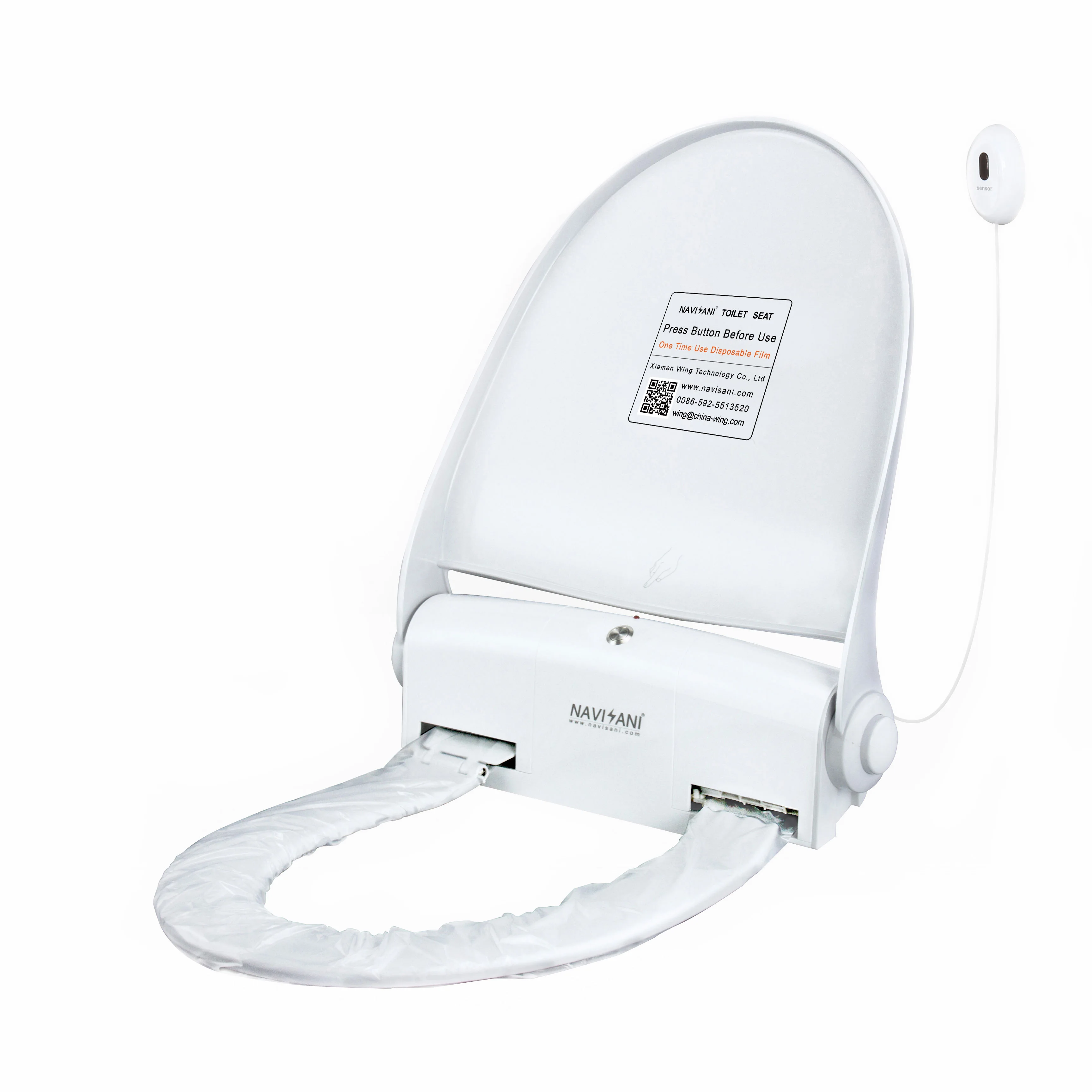 Intelligent automatic smart toilet seat cover electric toilet seat factory wholesale