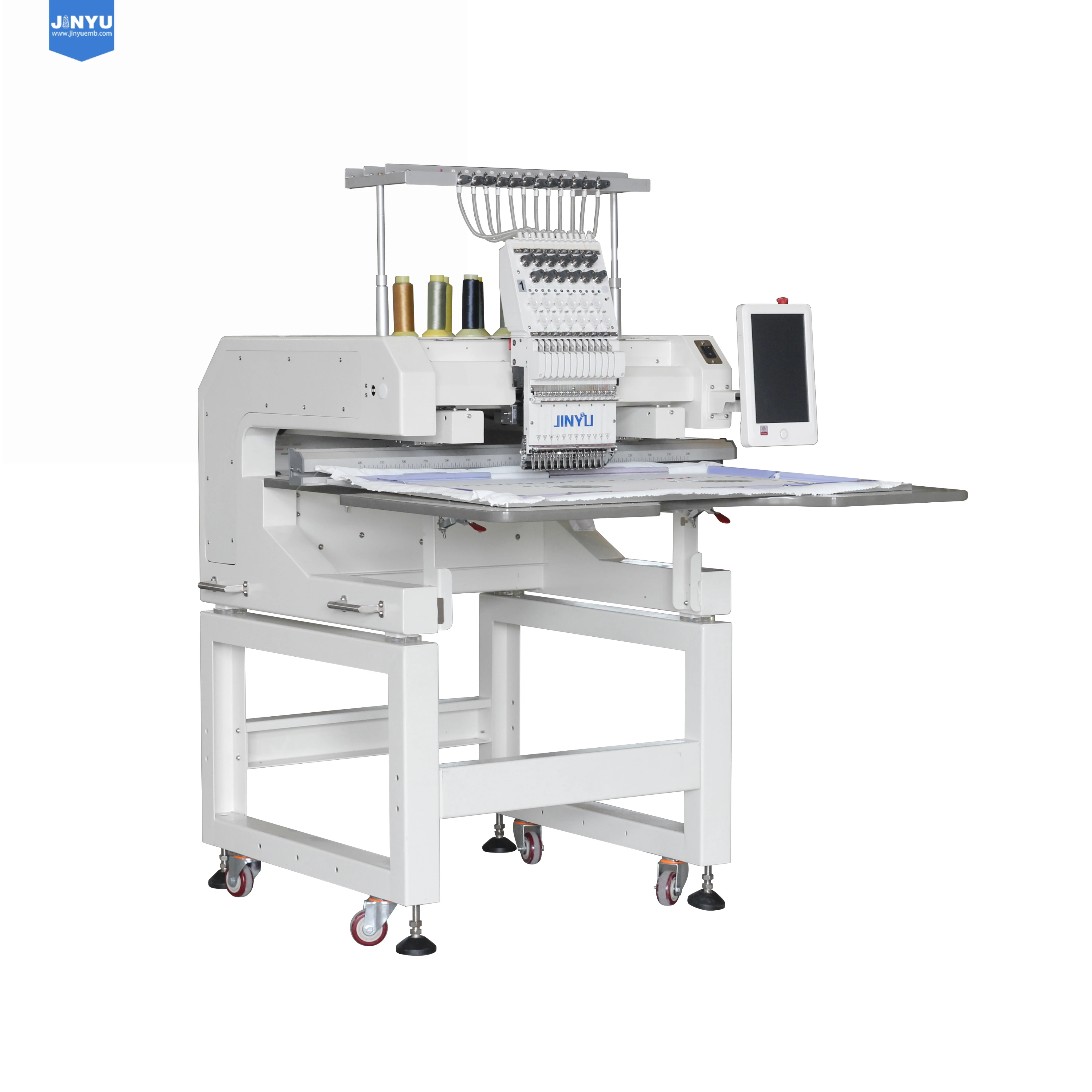 JCM-1201 New Arrival Single Head Embroidery Computerized Machine Home Commercial Embroidery Sewing Machine