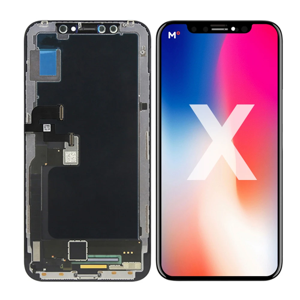 wholesale lcd screen with digitizer touch screen for iphone x display good quality factory price
