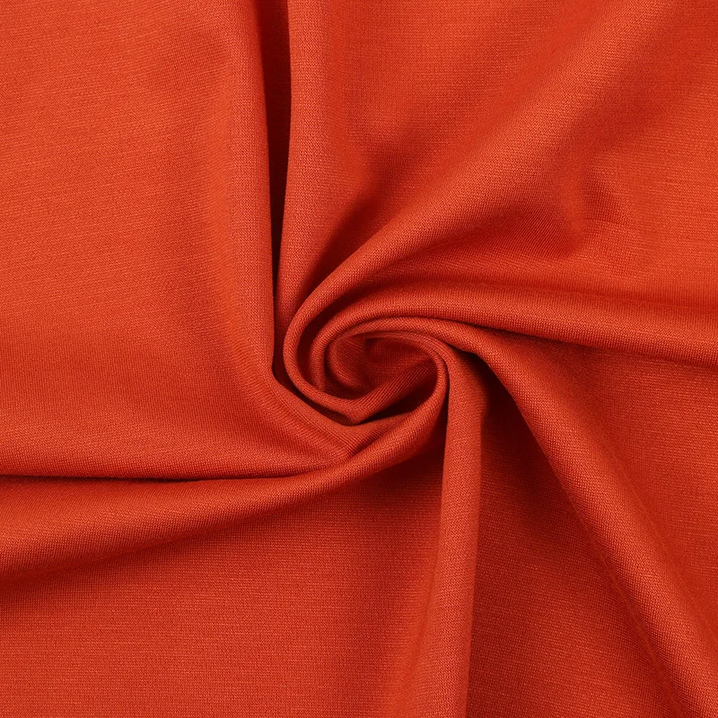 Shaoxing Textile 350GSM NR Punto Roma Jersey Fabric,40s Vortex Rayon Nylon Ponte De Roma Plain Dyed Spandex Knitted Fabric