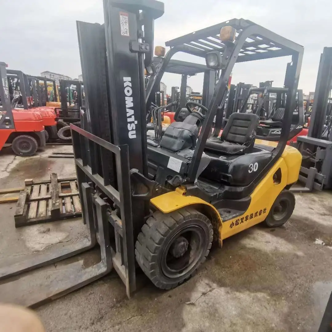 3 tons forklift  FD30-16 3t lifter with container masts and sideshift cheap price hot sale second hand