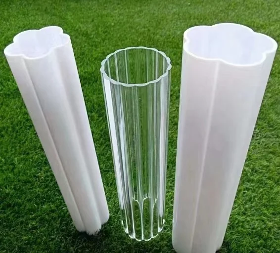 Customized Any Size Clear Plastic Acrylic Tube / PC Pipes/ PVC Pipe