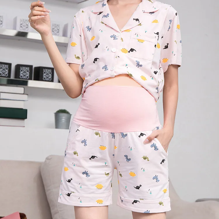 Two Piece Pijama For Pregnant Woman