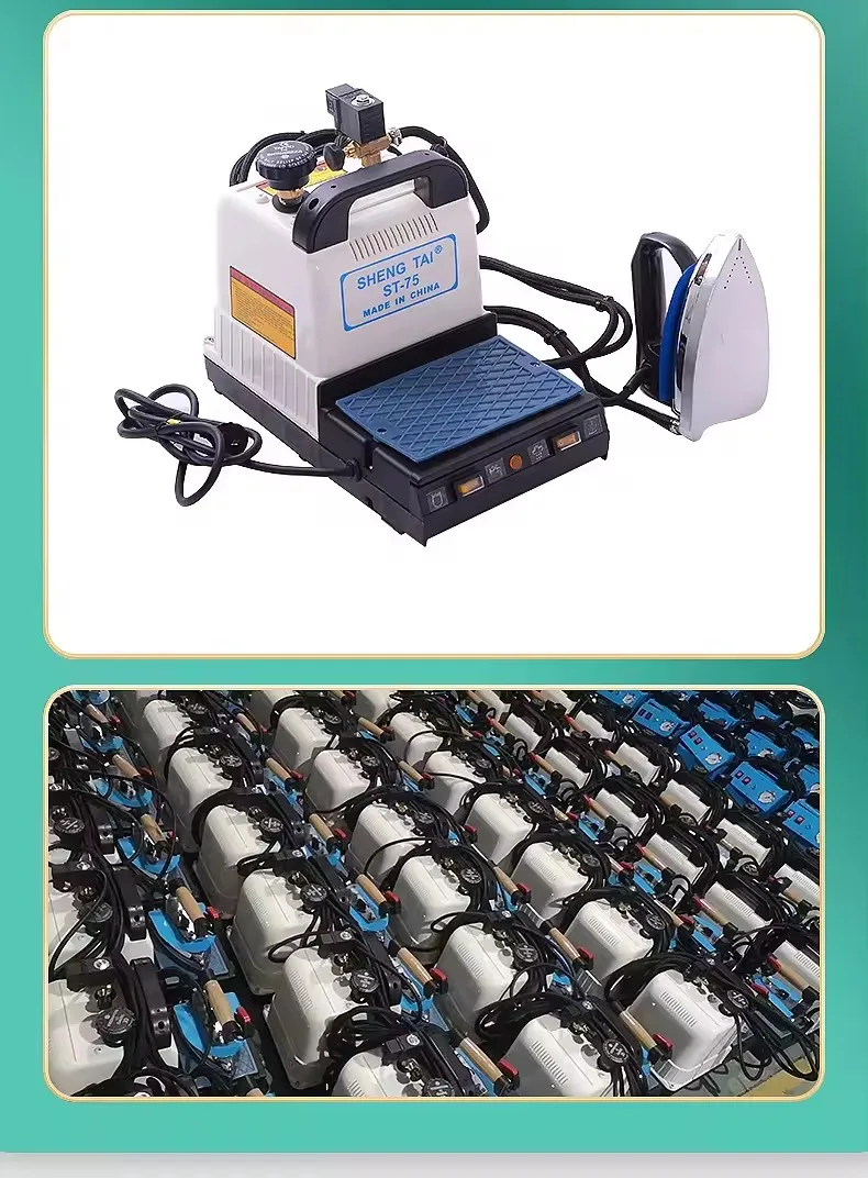 High Quality Portable Multifunctional Industrial and Household Boiler Hot Sale Electric Steam Iron for Ironing Clothes