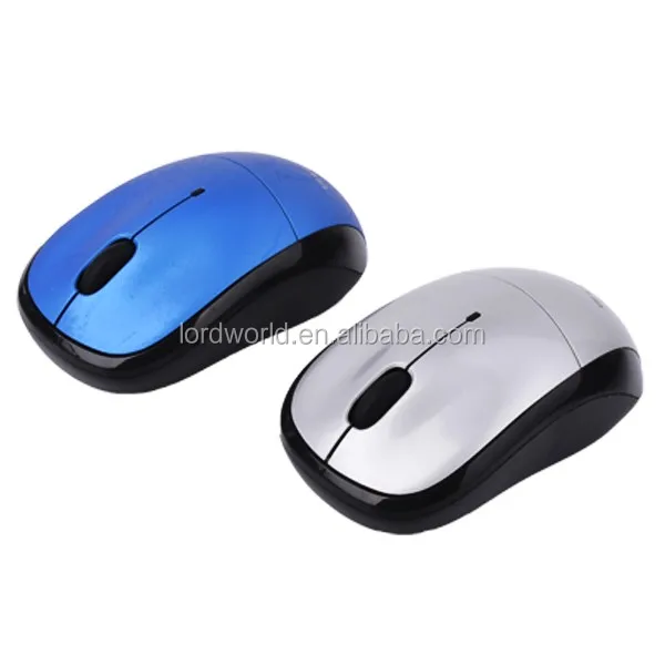 Computer Hardware Components New Optical Mouse Golden Wireless Computer Mouse