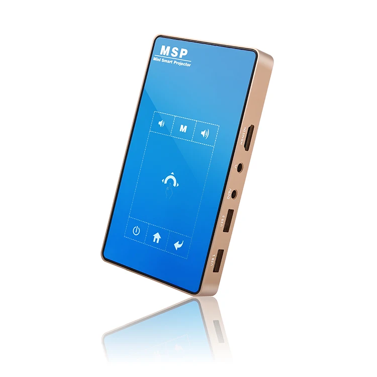 Hot selling professionally manufactured portable 4k video projector for Android version 7.0