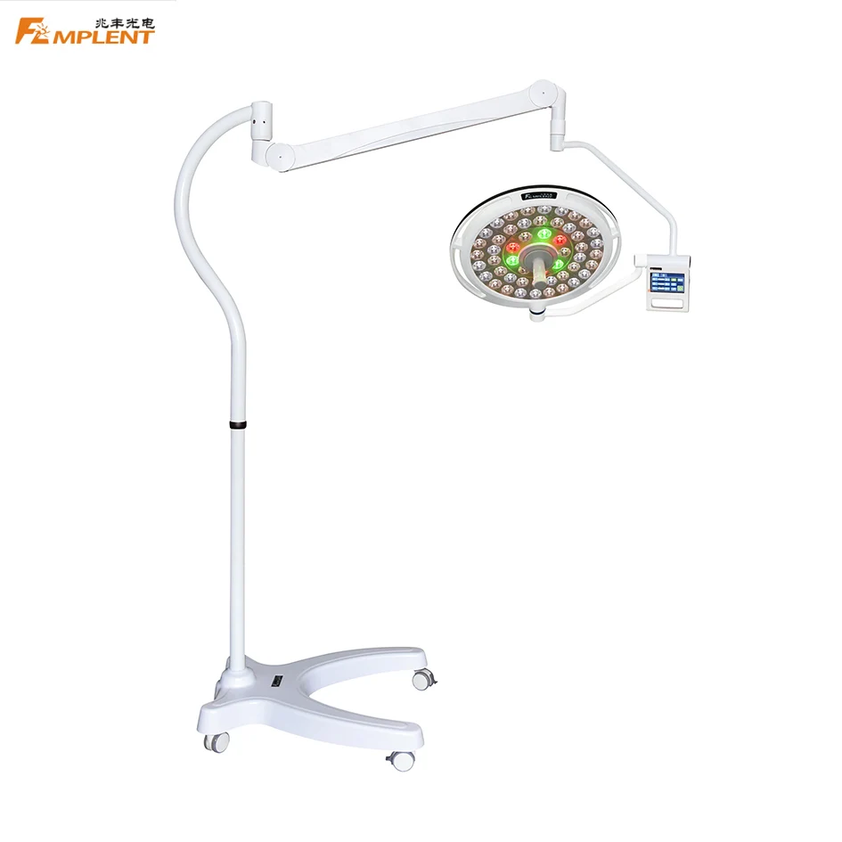 Mplent Portable Medical  shadowless lamp 700 single dome head operation light New design surgical light with CE ISO certificates
