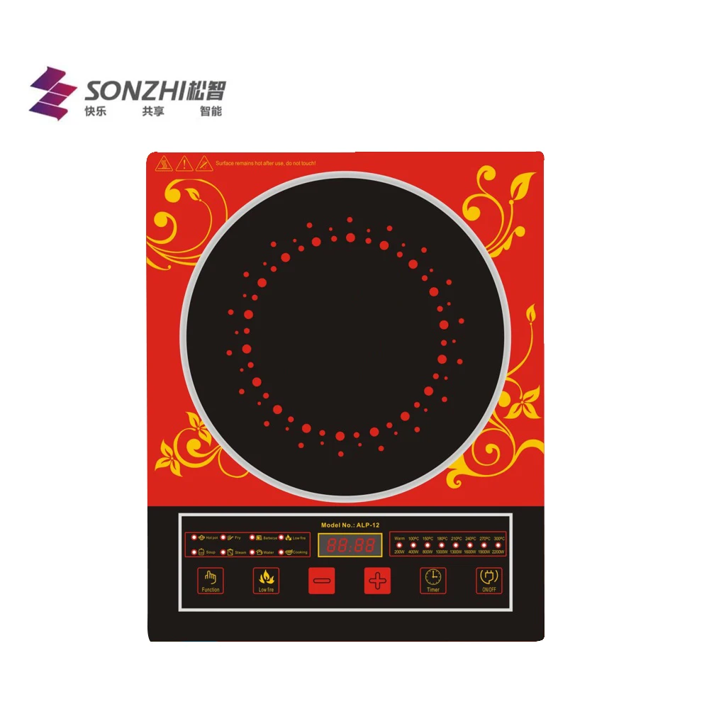 Voice function OEM  Ailipu Ai Li Pu AILIPU induction cooker popular in Turkey kitchen appliance/ electric stove 2200W ALP12