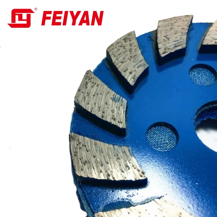 Магнитная алмазная шлифовальная пластина для эпоксидного Бетонного Пола FEIYAN Factory