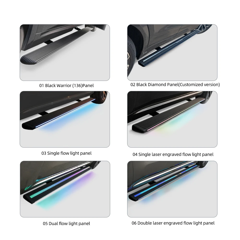 Volvo XC60 Super Price LED lights Car Padel sideSteps Electric Retractable Running Boards for  2013-2023 Volvo XC60