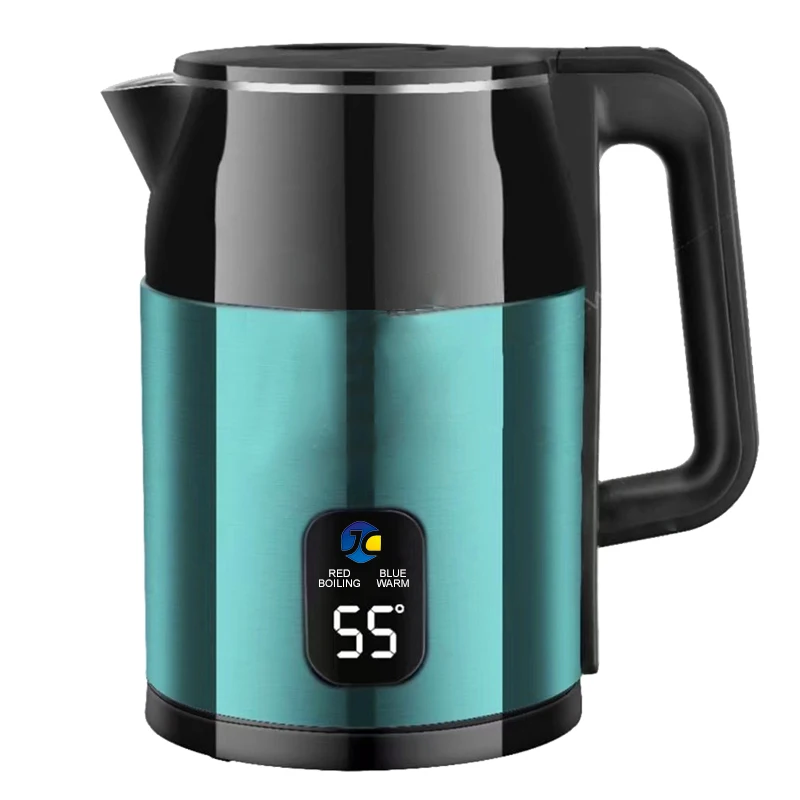 Popular Design Stainless Steel Electric Kettle Stainless Steel OEM ODM Kitchen Home Electric Kettle