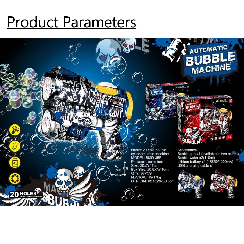 Space Automatic Bubble Machine for Children Glowing Shark Bubble Gun Rocket Launcher Bubble Blower for Kids Soap Summer Toys ABS