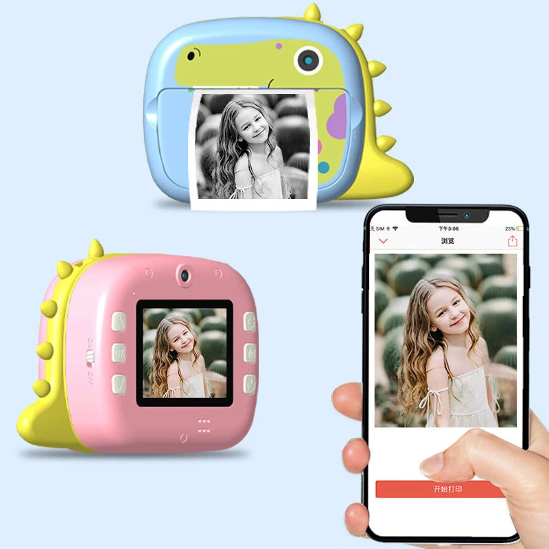 New arrival kids camera for boys with photo camera gifts toys cute kids camera toys with EN71