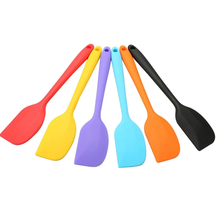 Food Grade Silicone Spatula Heat Resistant Scraper Non Stick Durable Custom Silicone Spatula Scraper
