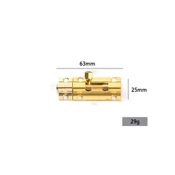 Global hot sale zinc alloy door bolt tower bolt latch door lock