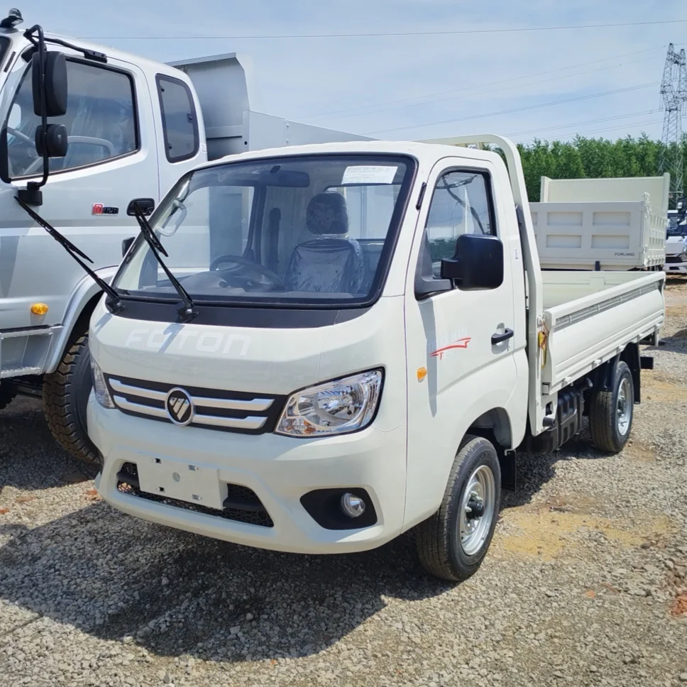 Foton M1 Right hand Drive  2 Tons Load Flat Bed Cargo Platform Mini Pickup Trucks