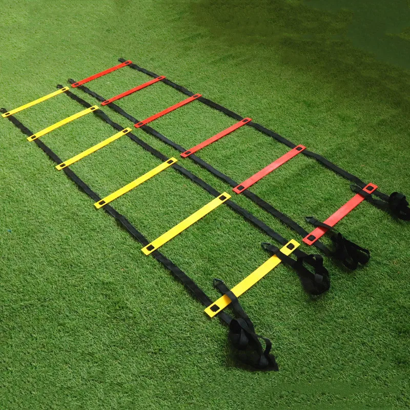 Wholesale Foldable Adjustable Sports Soccer Training Equipment Speed Fitness 6 Metre Agility Ladder For Sale