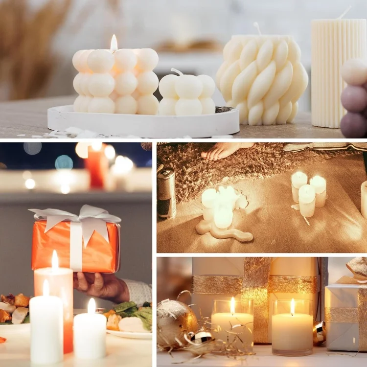 wholesale soya wax for pillar candle making natural candle soy wax pellets bulk