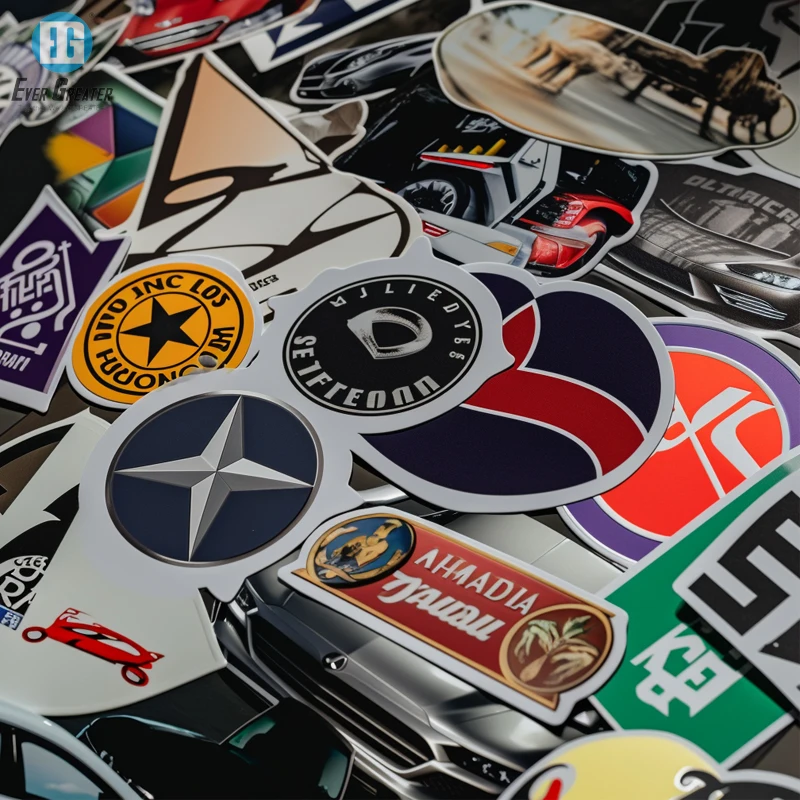 waterproof vinyl custom high quality vinyl pvc stickers for promotion