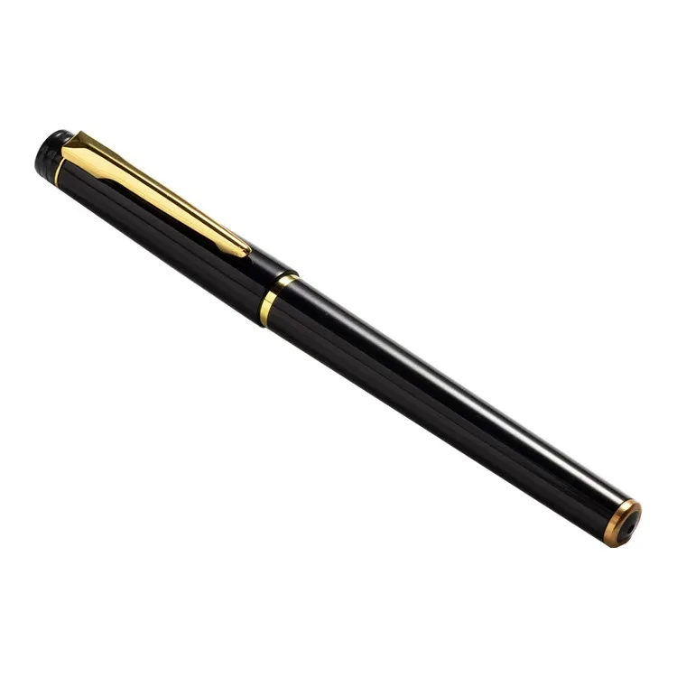 Metallic Texture Advertising Pen Neutral Logo Printing Metal Pen Gift Signature Pen