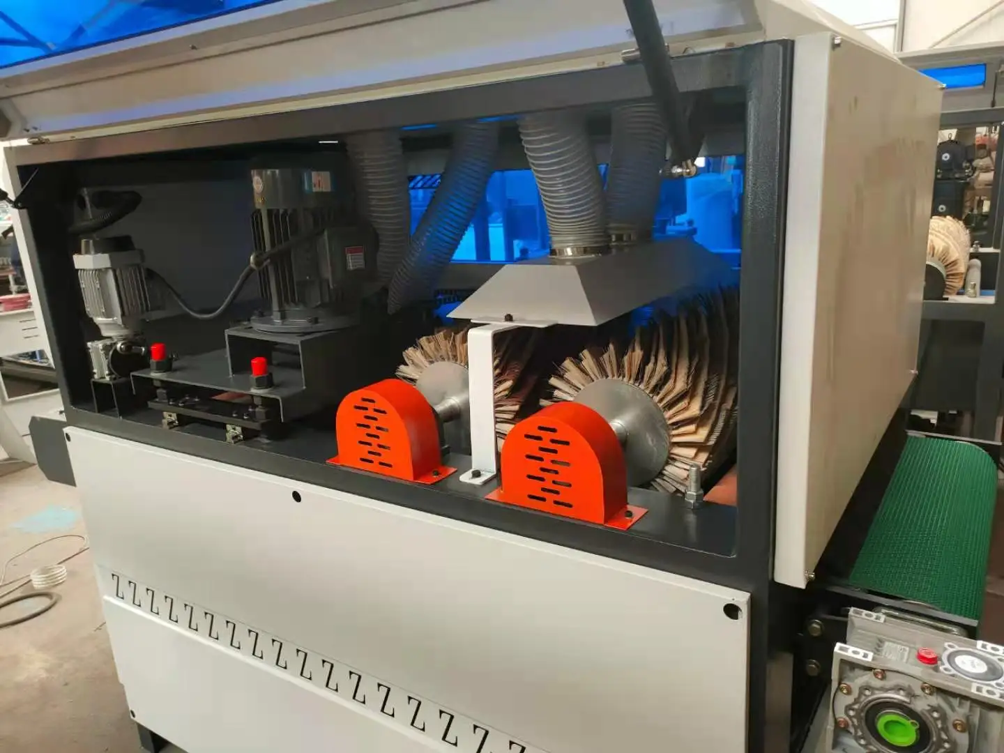 SF630-4P Автоматическая комбинации двери шкафа Диск щетка для ногтей шлифовальный станок