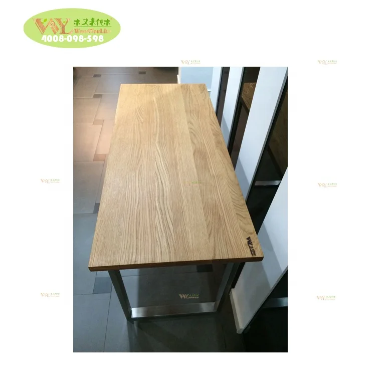 European White Oak Wood Office Desk Custom Solid Wood Oak Table For Office Bureau