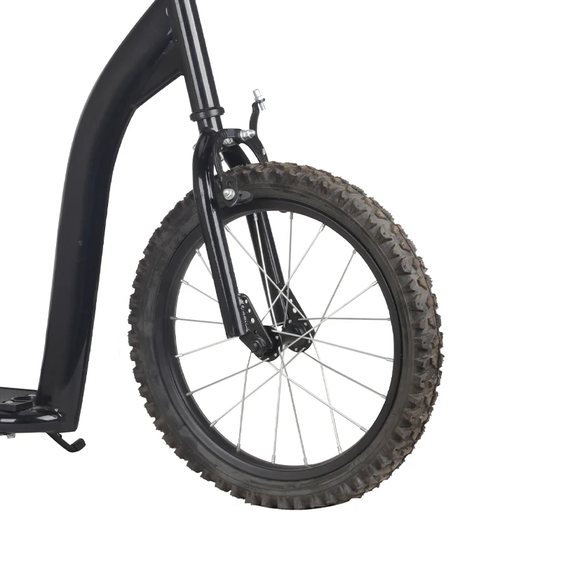 Детская 12 дюймов электрический самокат детский самокат Регулируемый самокат Скутер, способный преодолевать Броды для молодежи