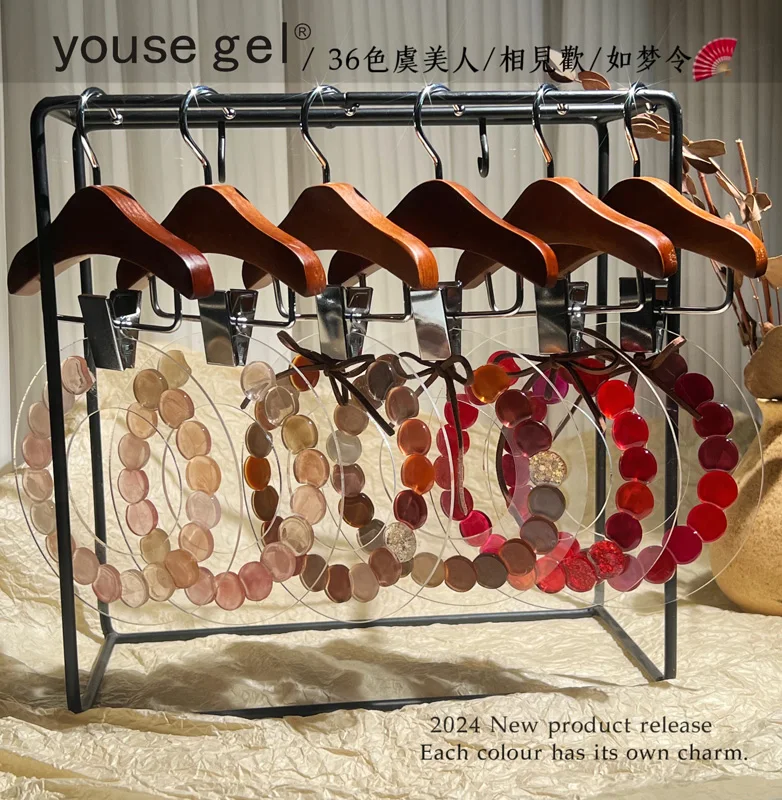 36 color Yu Meiren First Love White Water Ice Transparent Nail Oil Gel Set 2024 New  Nail Art Special