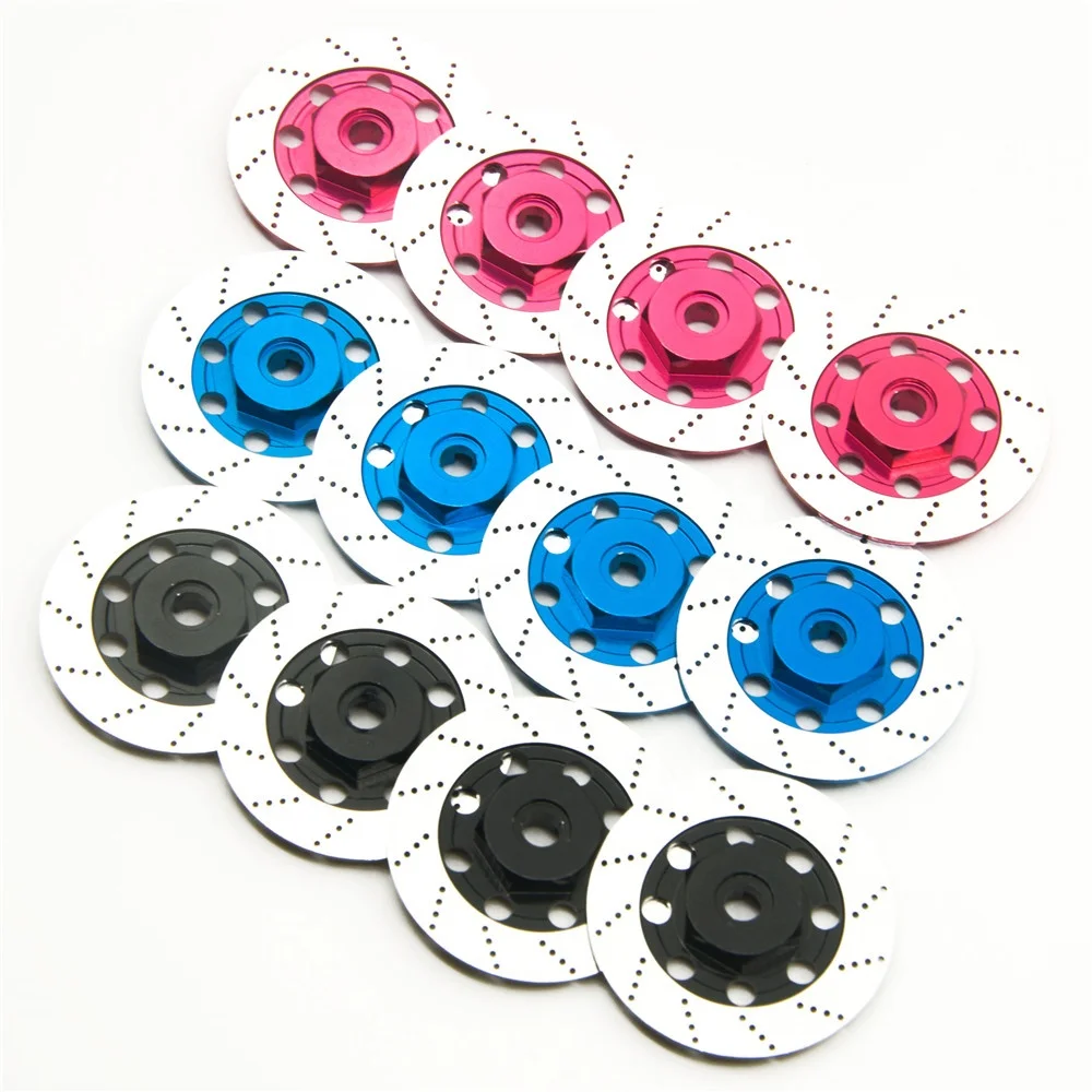 New Brake Disc Wheel Rim Box Metal Hex Adapter for 1/10 Sakura D4 On-Road Racing RC Car Upgrade Parts Accessories