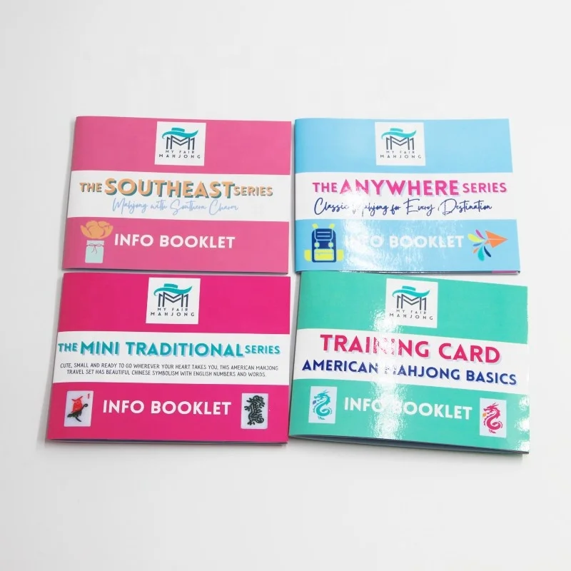 High Quality Printing Brochure Menu Printing Full Color Leaflets Double Coated Paper Brochure for Packaging