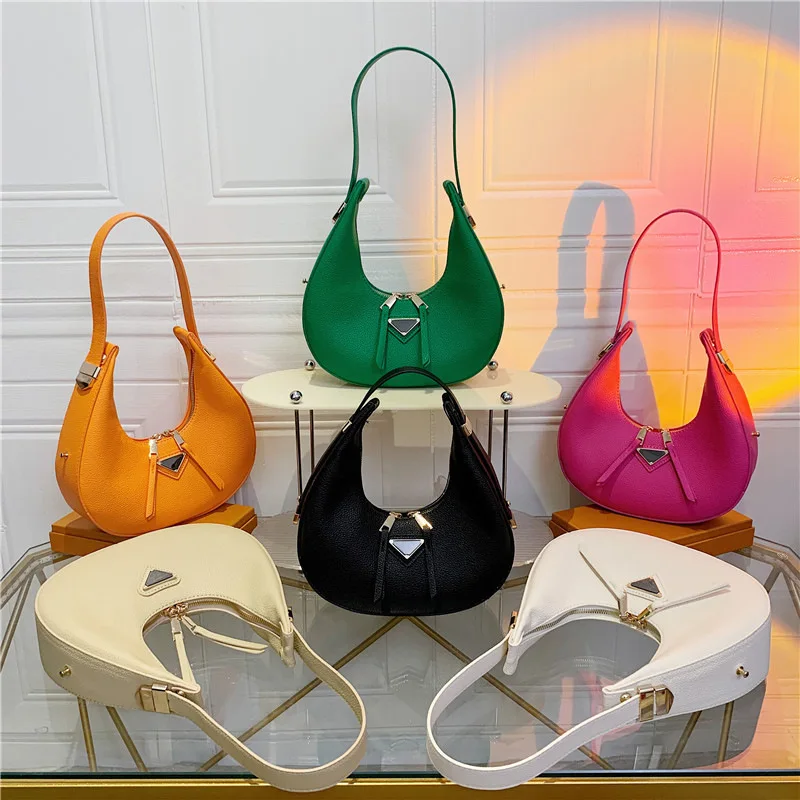 More designs and brands Stock available women handbag simple underarm single shoulder bag designer ladies casual luxury handbag