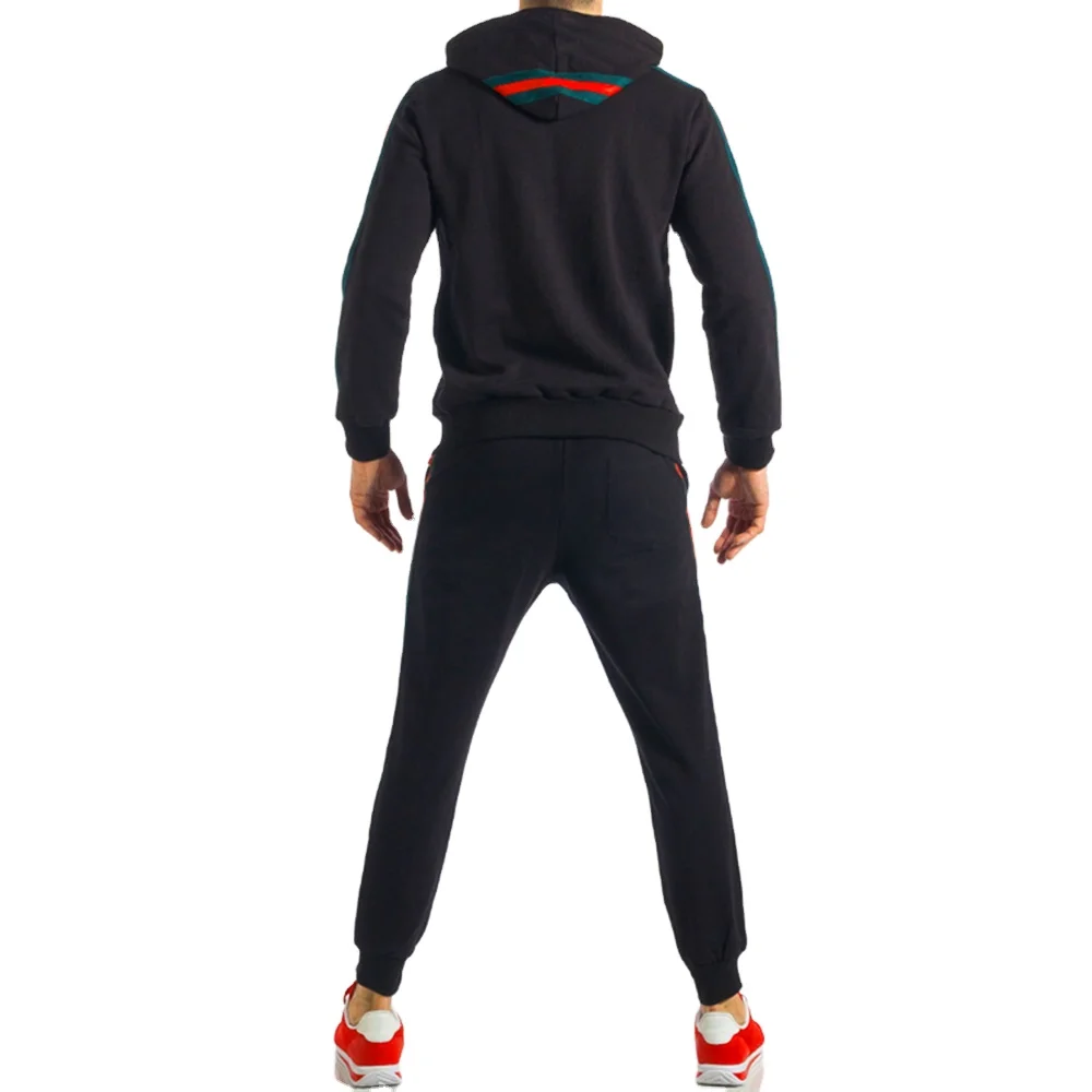 
New Design Vintage Team Tracksuit Workout Cloth Cheap Slim Fit Fitness Mens Track Suit 