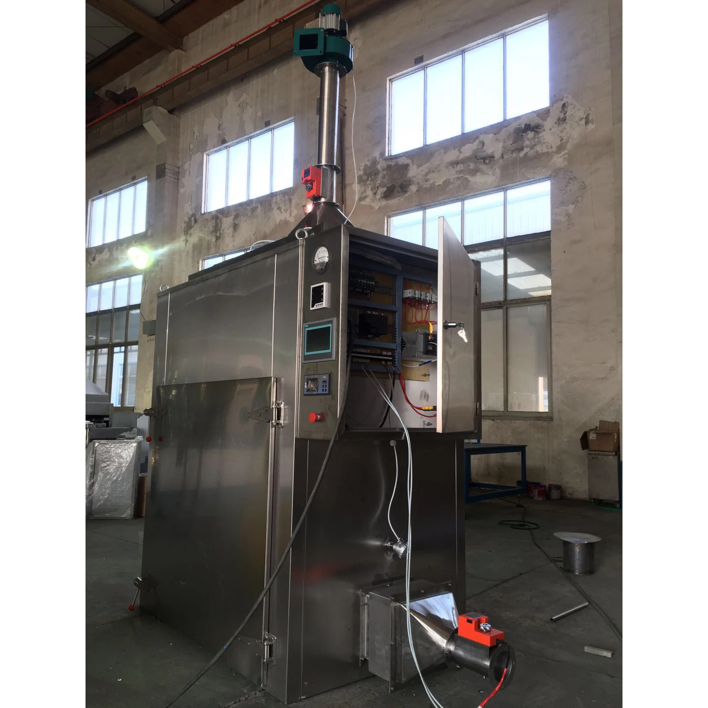Customized High Efficiency Sterilization 304 Stainless Steel SRH Type Double Door Hot Air Circulation Oven Dryer