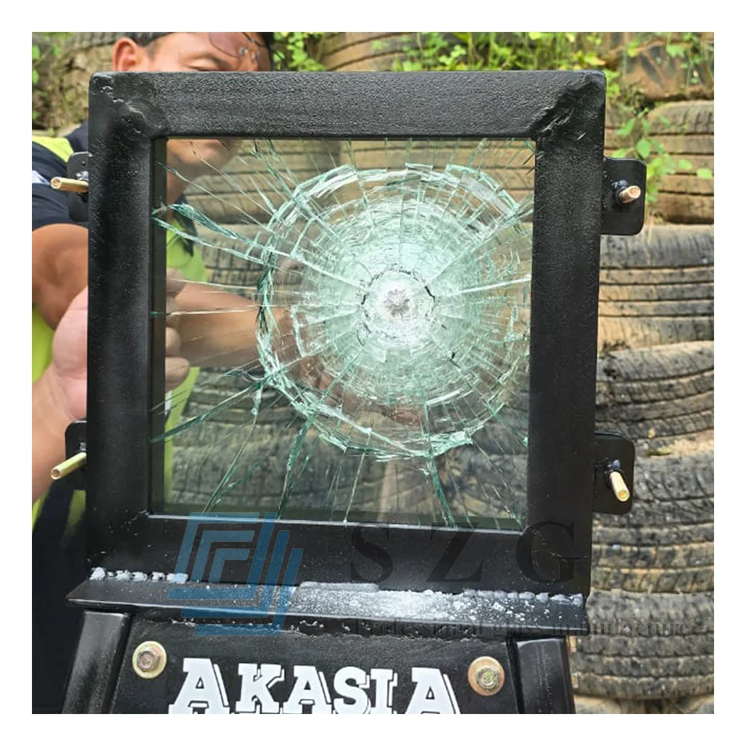 20mm Laminated Safety Glass Laminated Bullet Proof Armored Car Glass Truck Front Security Bulletproof Glass For Cars Price
