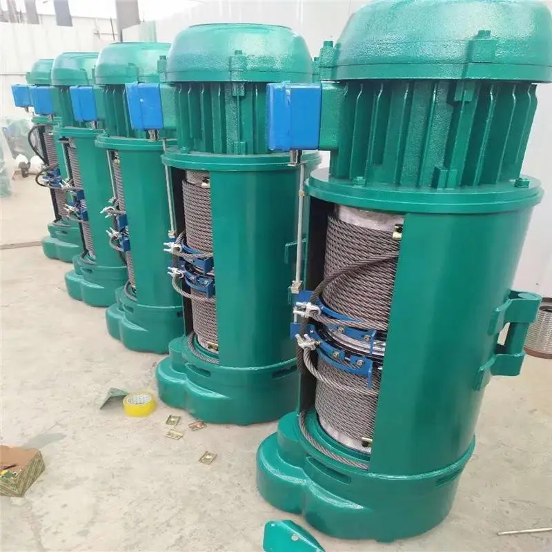 Winch Lift Panel Lift Motor Product 2019 Provided PLC Wire Rope Electric Hoist Restaurant Needs 500 2 T Electric Customised New