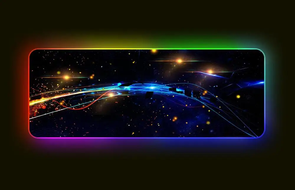 Прямая продажа с фабрики Расширенный сублимации пользовательские большой RGB игровой коврик для мыши