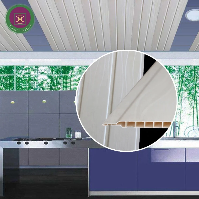 Cheap Bathroom Waterproof PVC wall panels PVC suspended ceiling panel